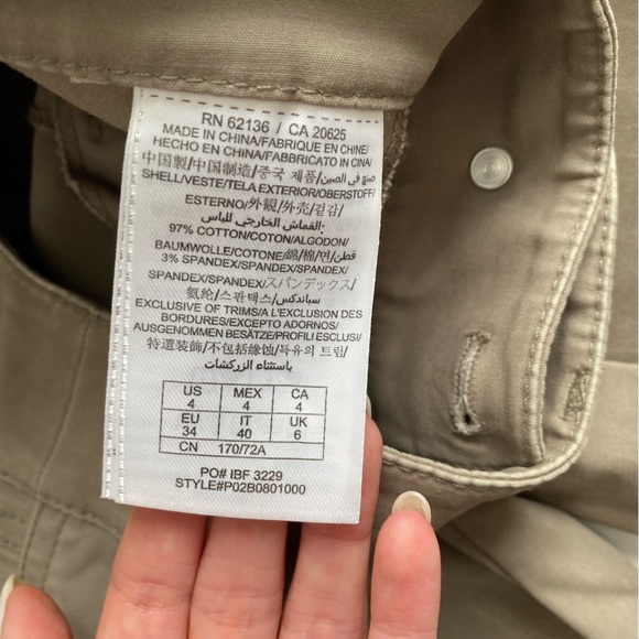 Dark beige Marciano pant - Picture 3 of 5